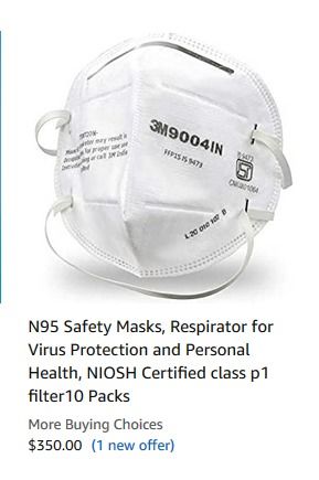 亞馬遜打擊哄抬物價(jià)？用戶質(zhì)疑 為何我仍買(mǎi)下35美元一只的口罩廣告